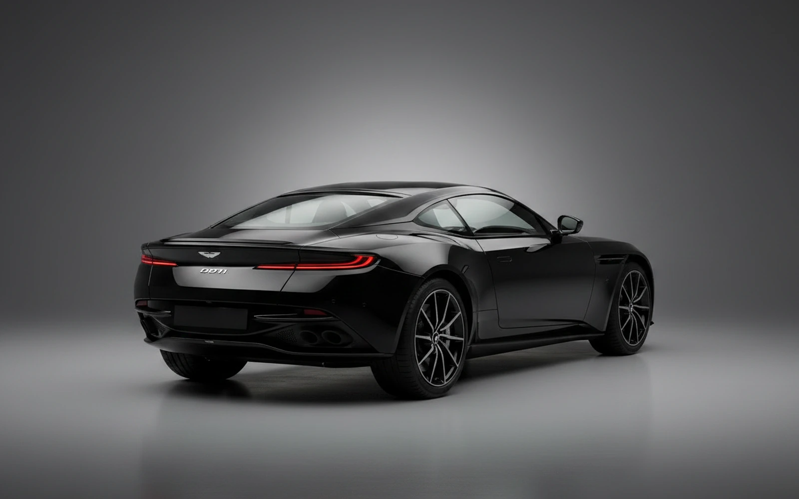 Aston Martin DB11 Black 2019 — interior dashboard