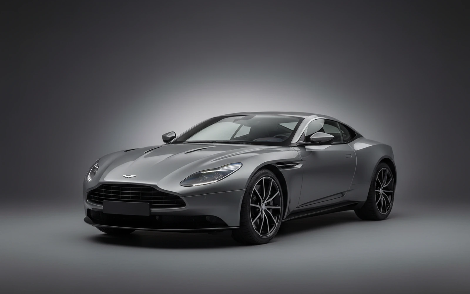 Aston Martin Db11 Grey 2019 for rent in Miami — exterior photo