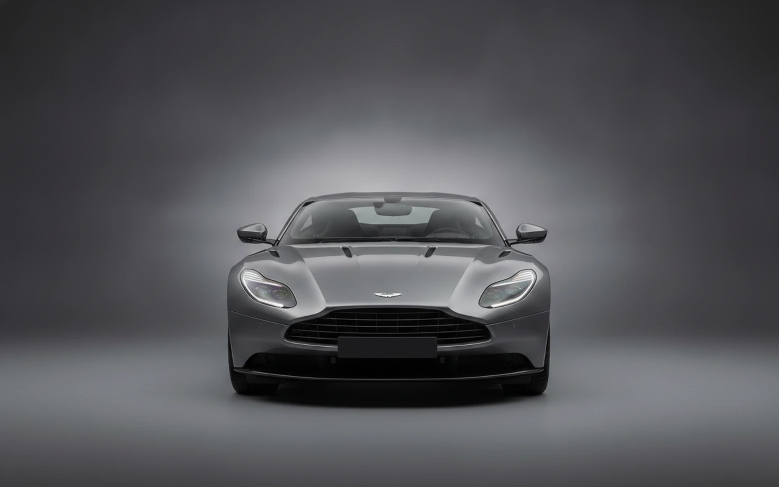 Aston Martin DB11 Grey 2019 — exterior side view
