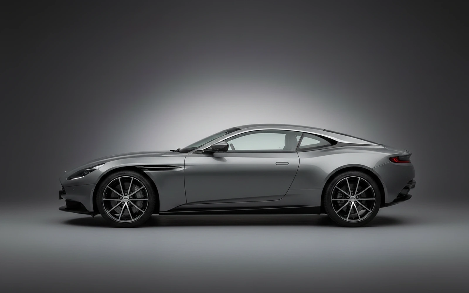 Aston Martin DB11 Grey 2019 — exterior rear view