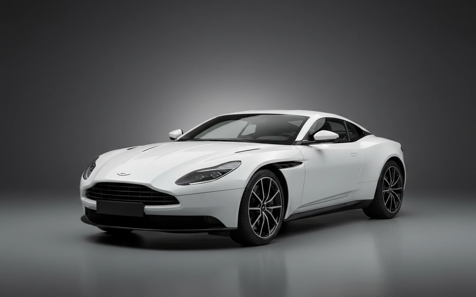 Aston Martin Db11 White 2019 for rent in Miami — exterior photo