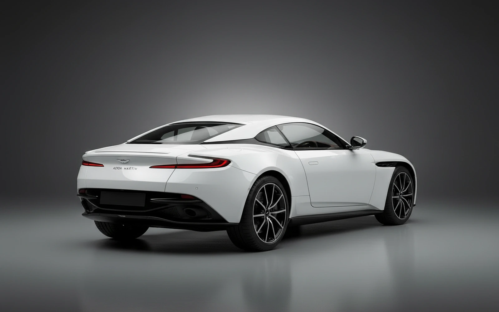 Aston Martin DB11 White 2019 — interior dashboard