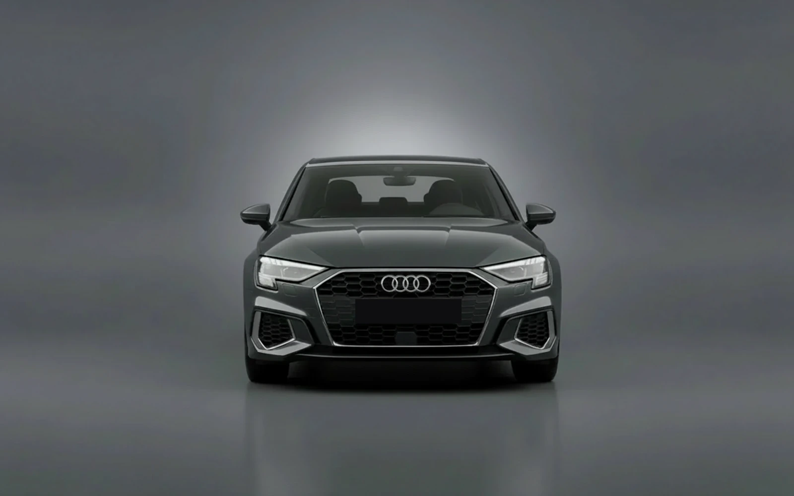 Audi A3 Dark-grey 2026 — exterior side view