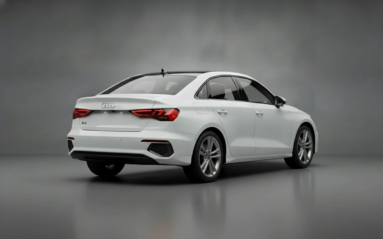 Audi A3 White 2026 — interior dashboard