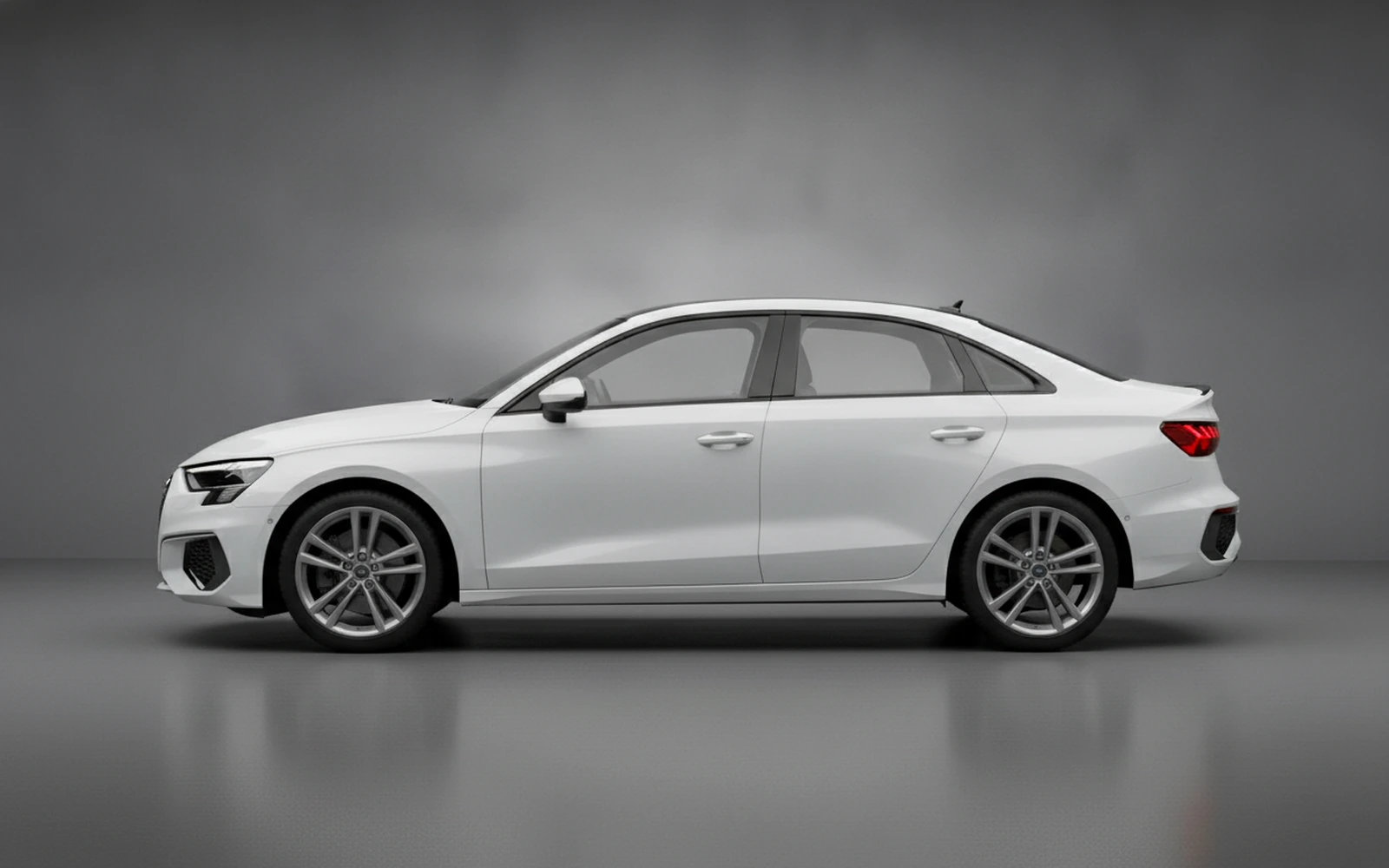 Audi A3 White 2026 — exterior rear view
