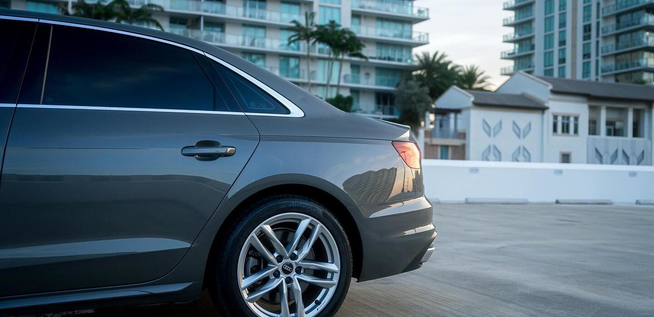 Audi A4 Grey 2023 — interior dashboard