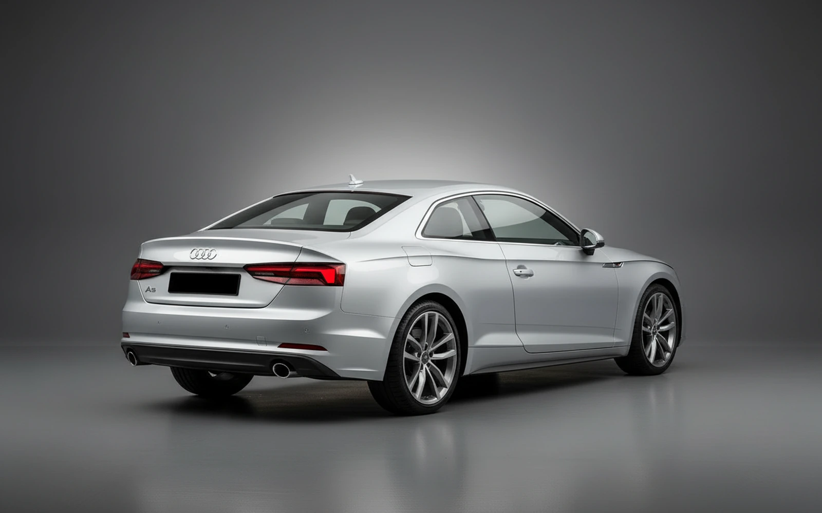 Audi A5 Silver 2018 — interior dashboard
