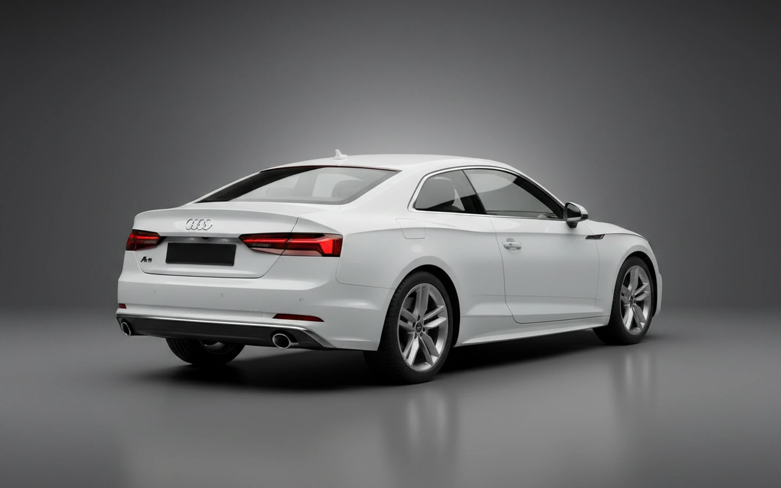 Audi A5 Blanco 2018 — interior dashboard
