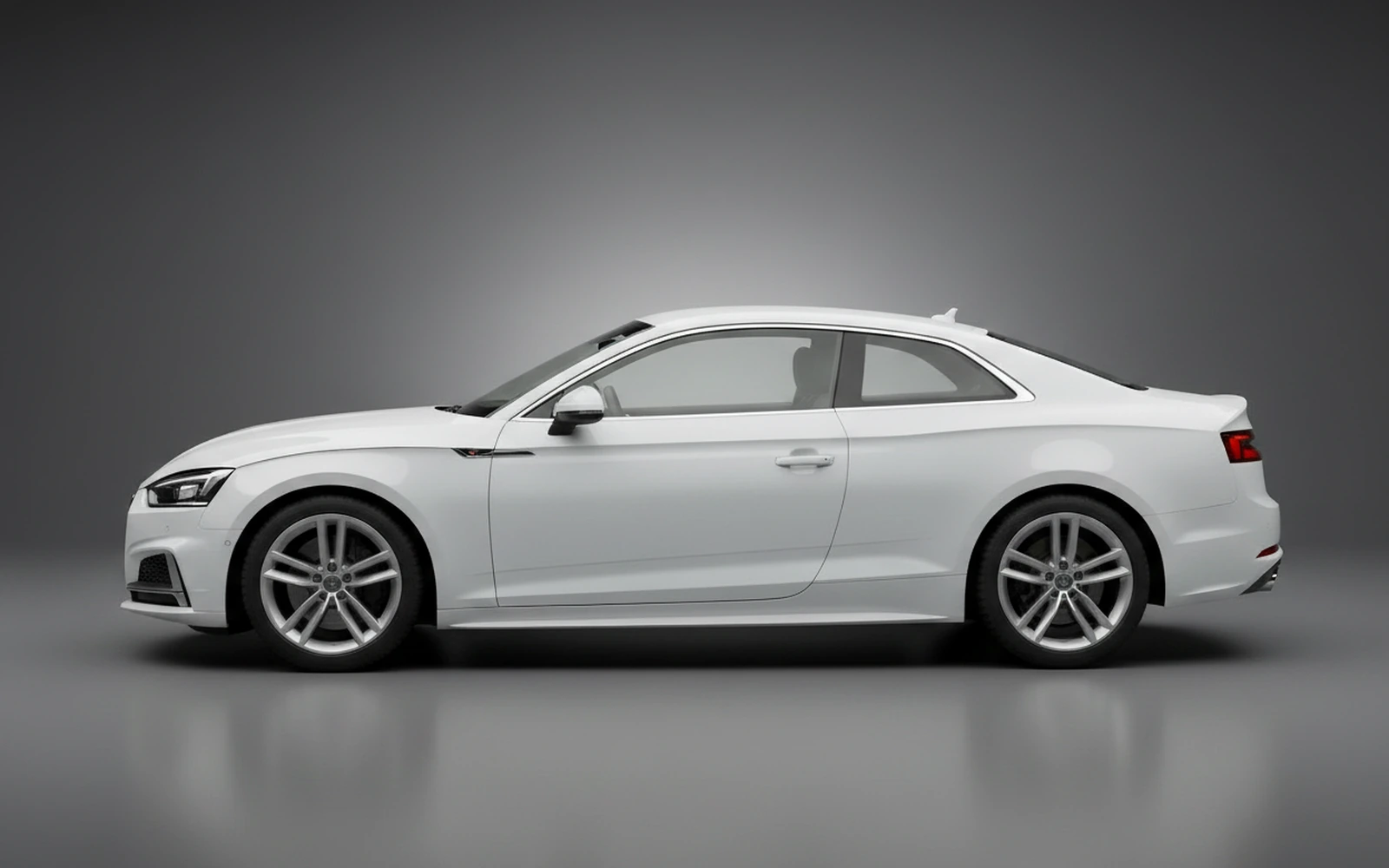 Audi A5 Blanco 2018 — exterior rear view