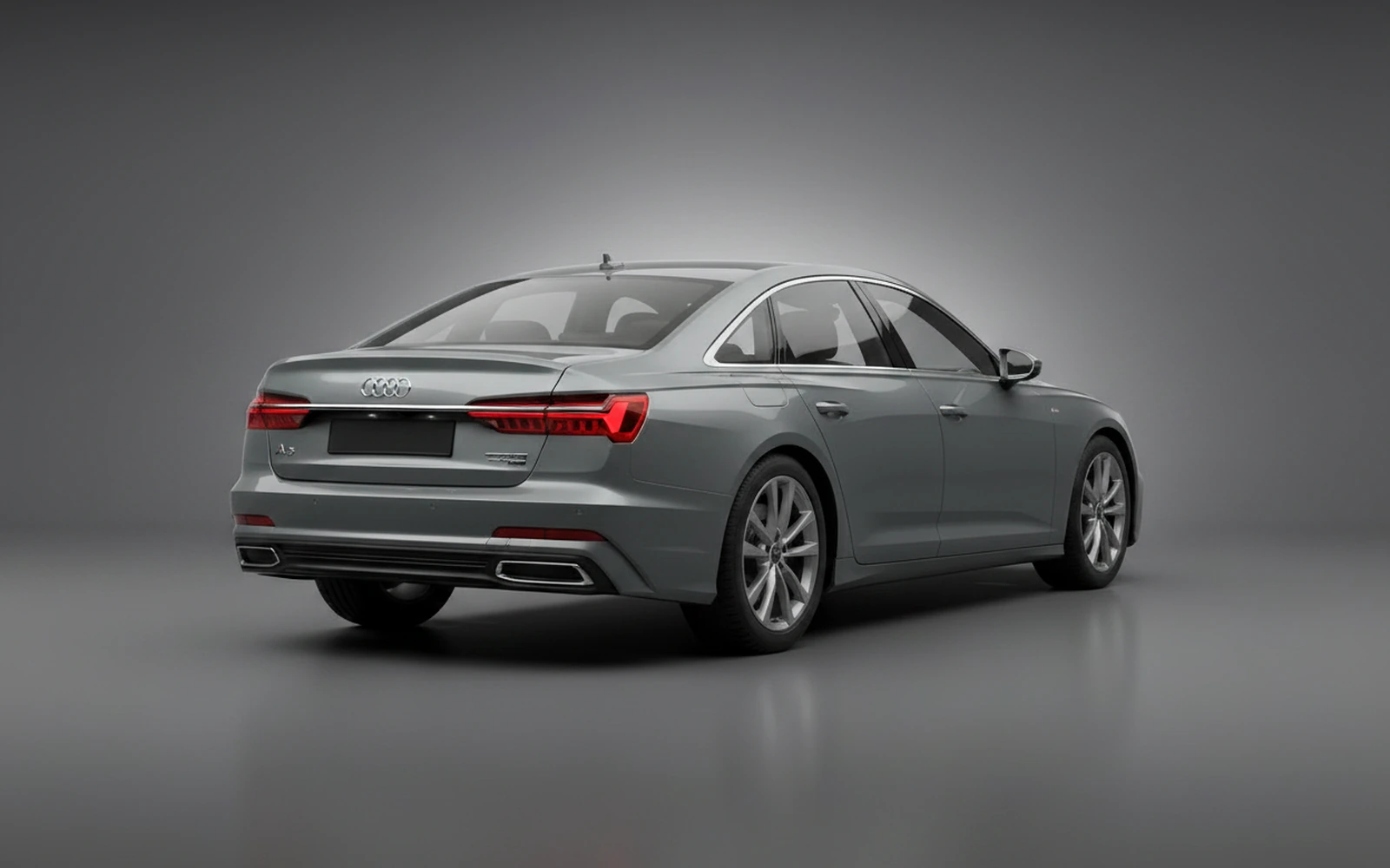 Audi A6 Grey 2024 — interior dashboard