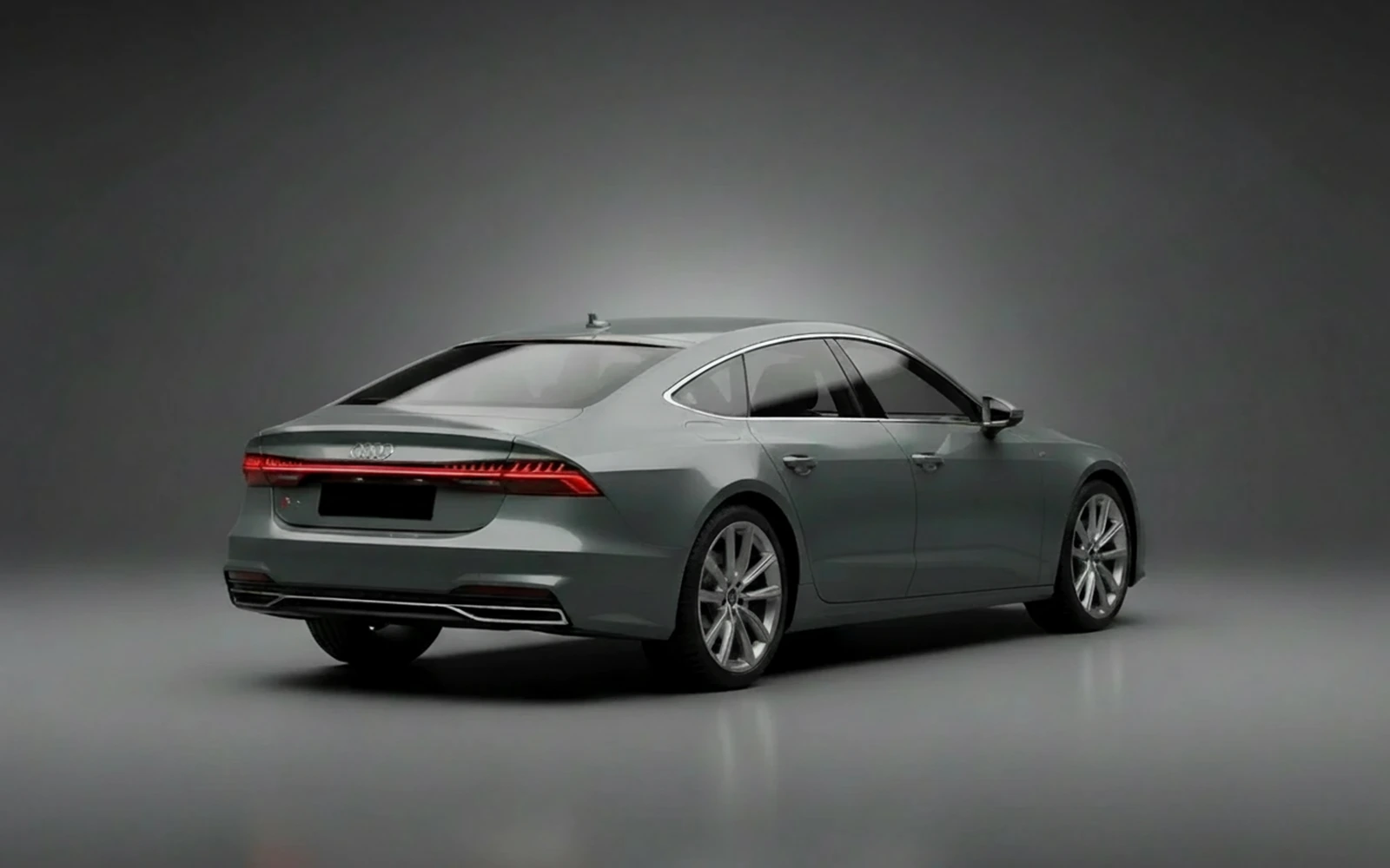 Audi A7 Grey 2024 — interior dashboard