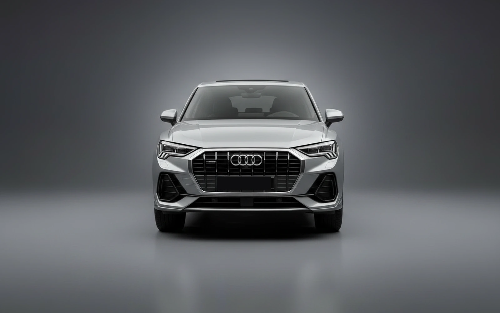 Audi Q3 Plata 2025 — exterior side view