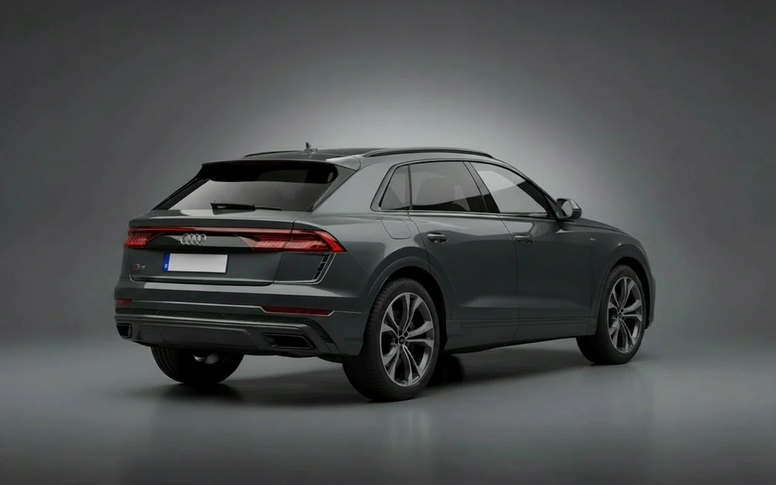 Audi Q8 Grey 2023 — interior dashboard