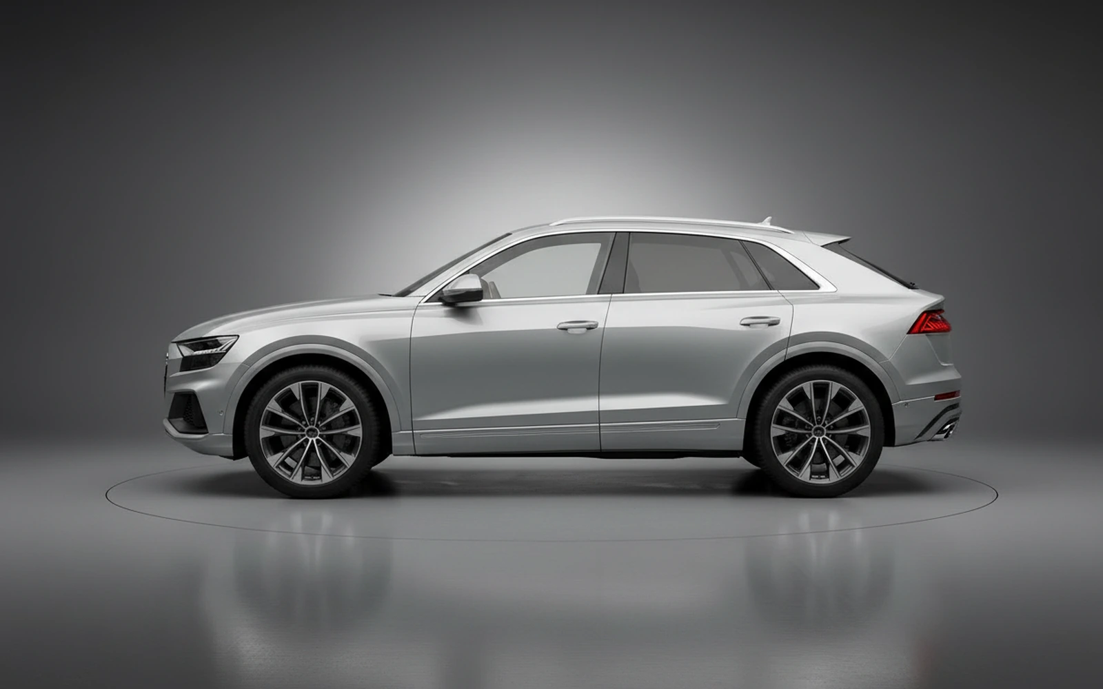 Audi Q8 Plata 2023 — exterior rear view