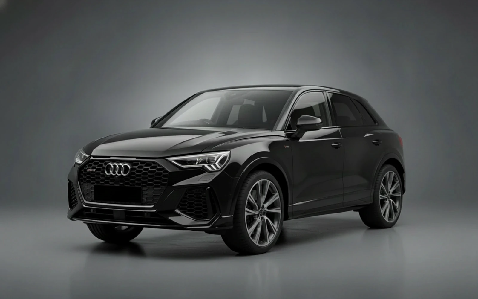 Audi Rs Q3 Black 2023 for rent in Miami — exterior photo