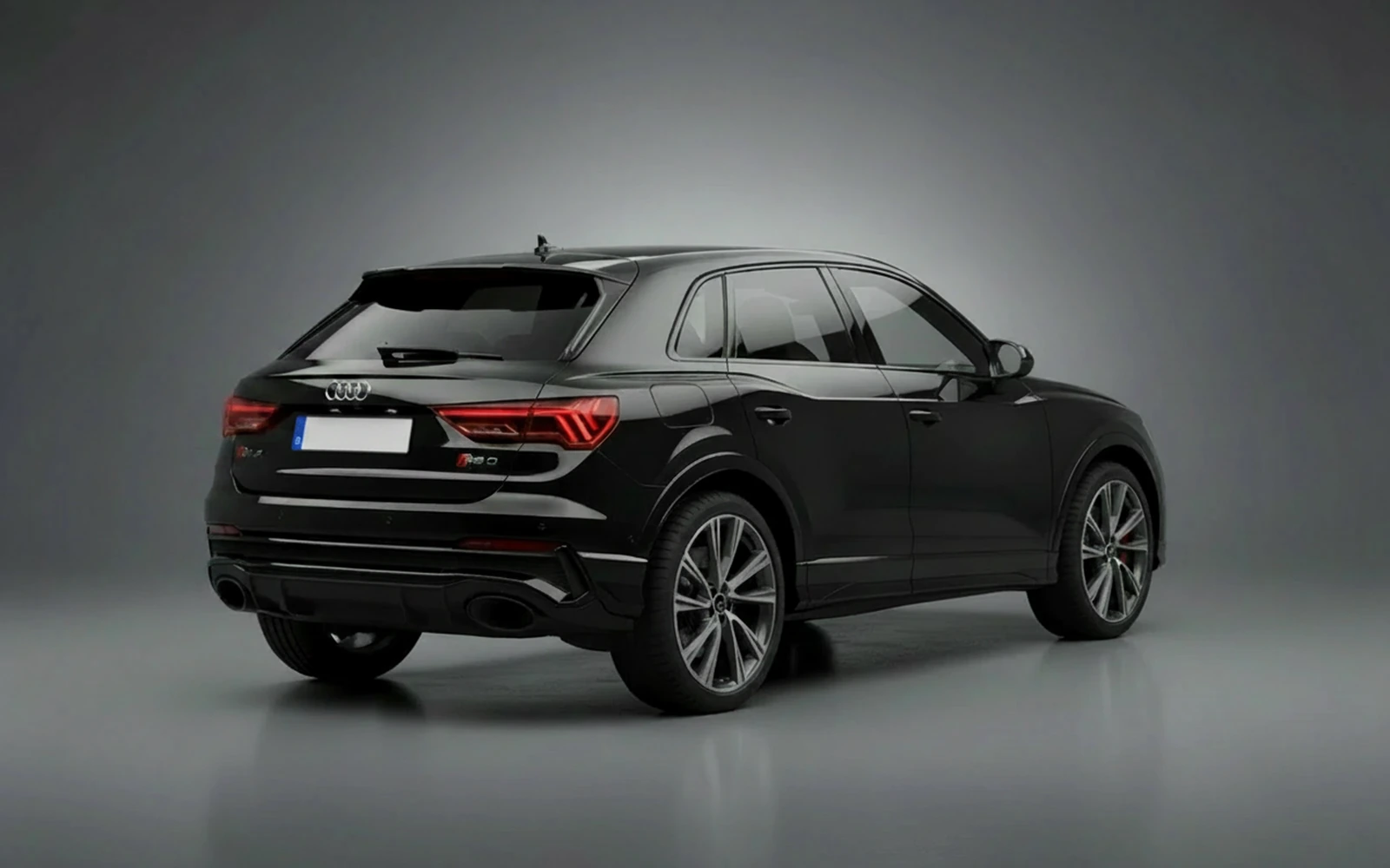 Audi Rs Q3 Black 2023 — interior dashboard