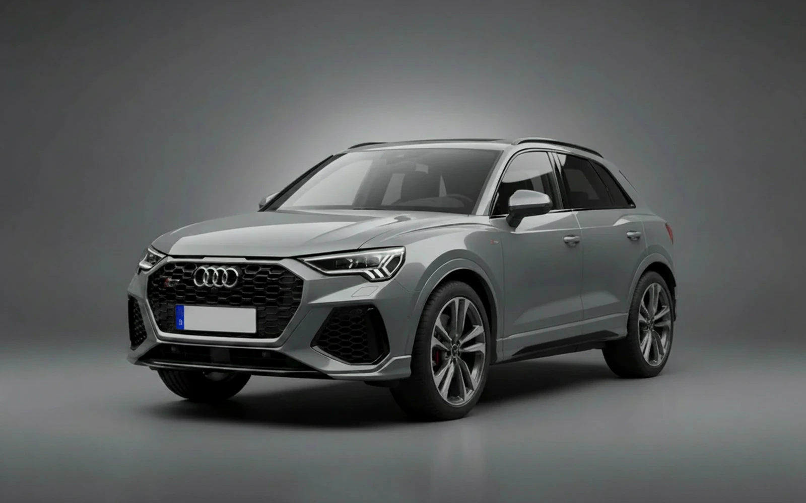 Audi Rs Q3 Grey 2022 for rent in Miami — exterior photo