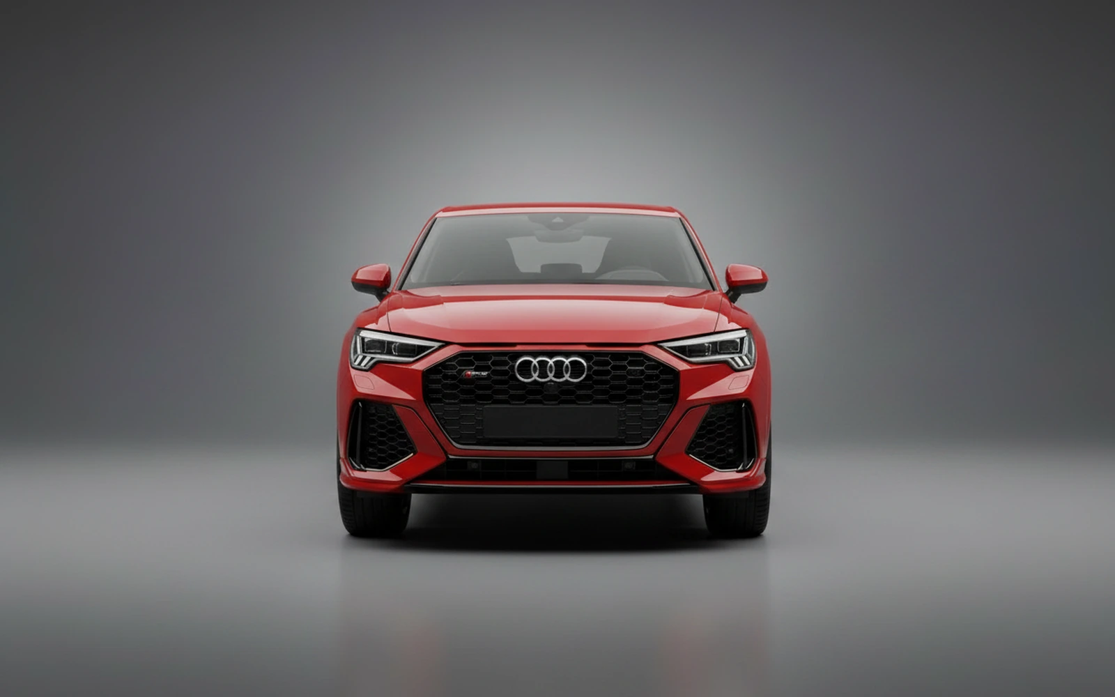 Audi Rs Q3 Rojo 2023 — exterior side view