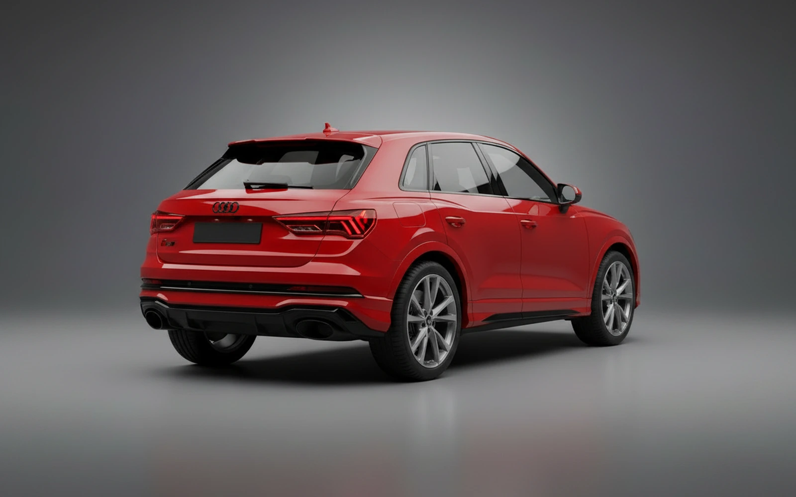 Audi Rs Q3 Rojo 2023 — interior dashboard