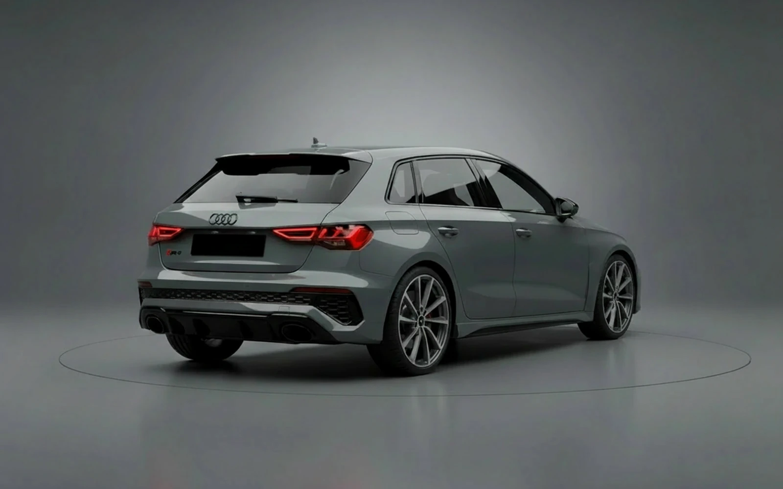 Audi Rs3 Grey 2024 — interior dashboard