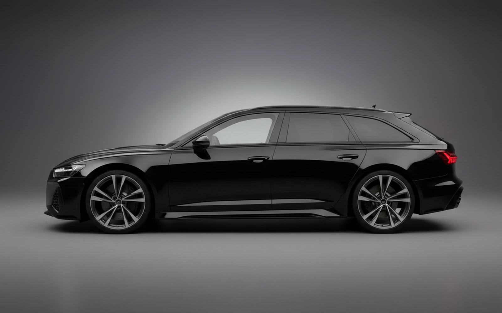 Audi RS6 Negro 2023 — exterior rear view