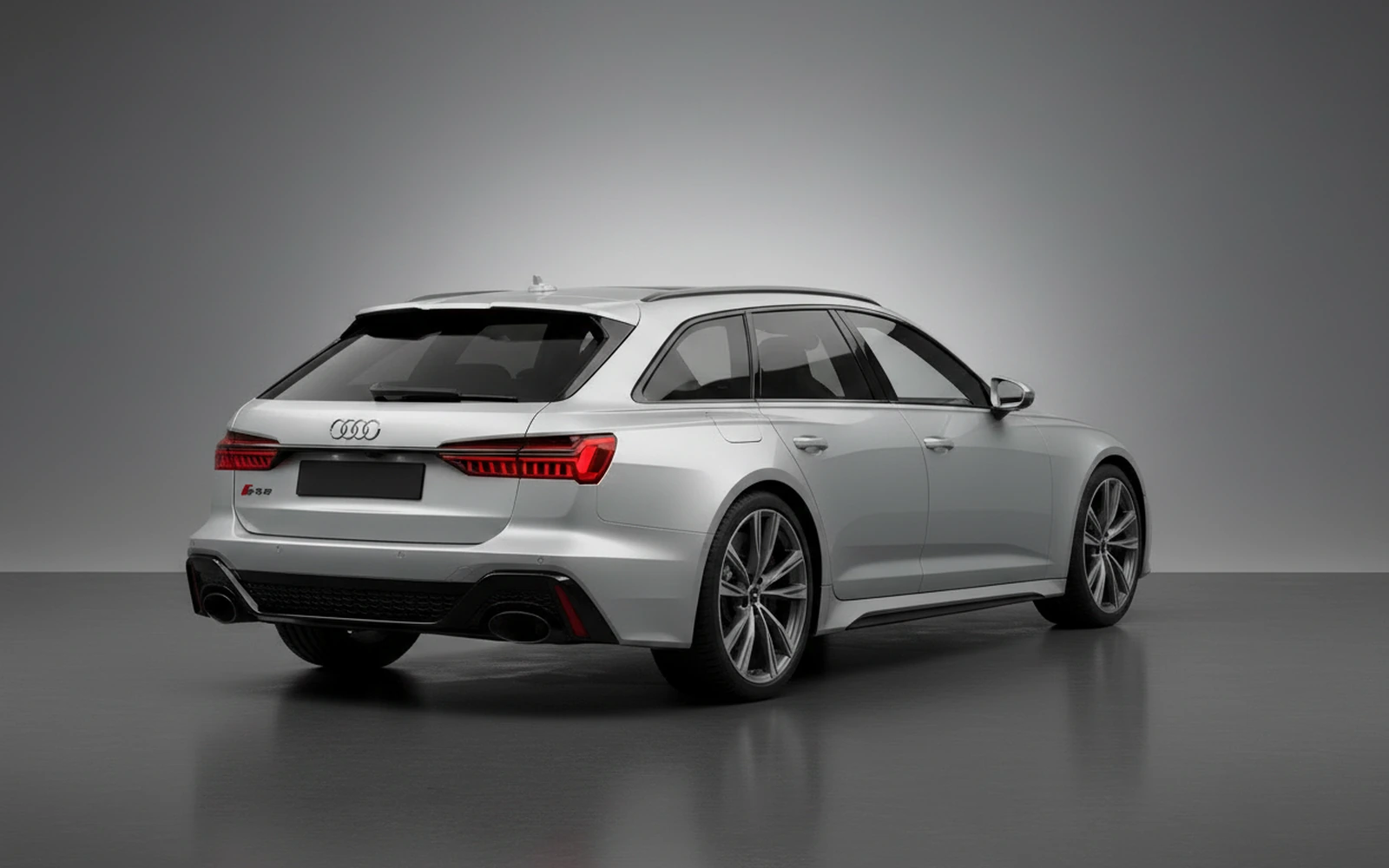 Audi RS6 Plata 2023 — interior dashboard