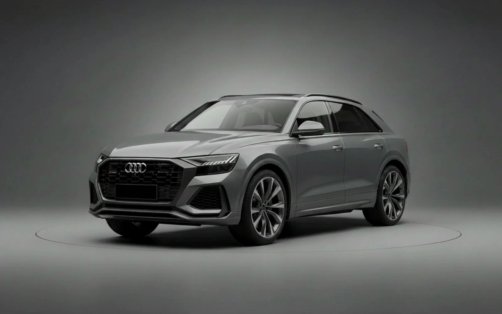Audi Rsq8 Grey 2023 for rent in Miami — exterior photo