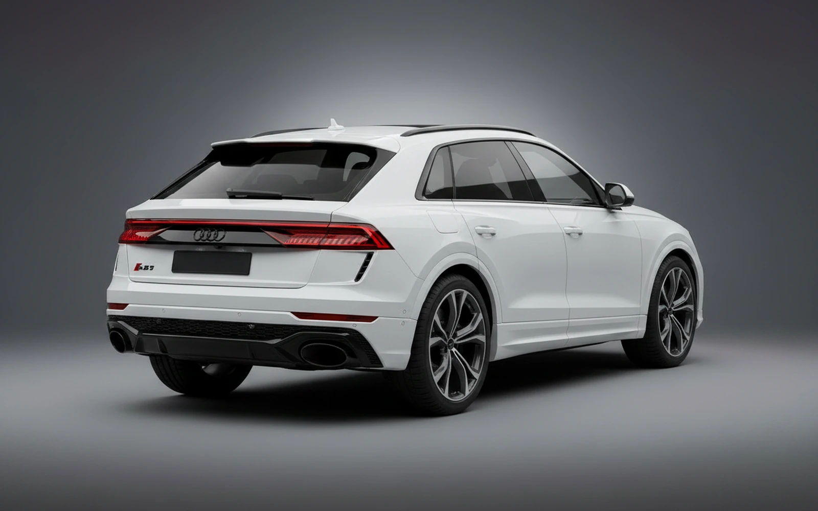 Audi RSQ8 White 2023 — interior dashboard