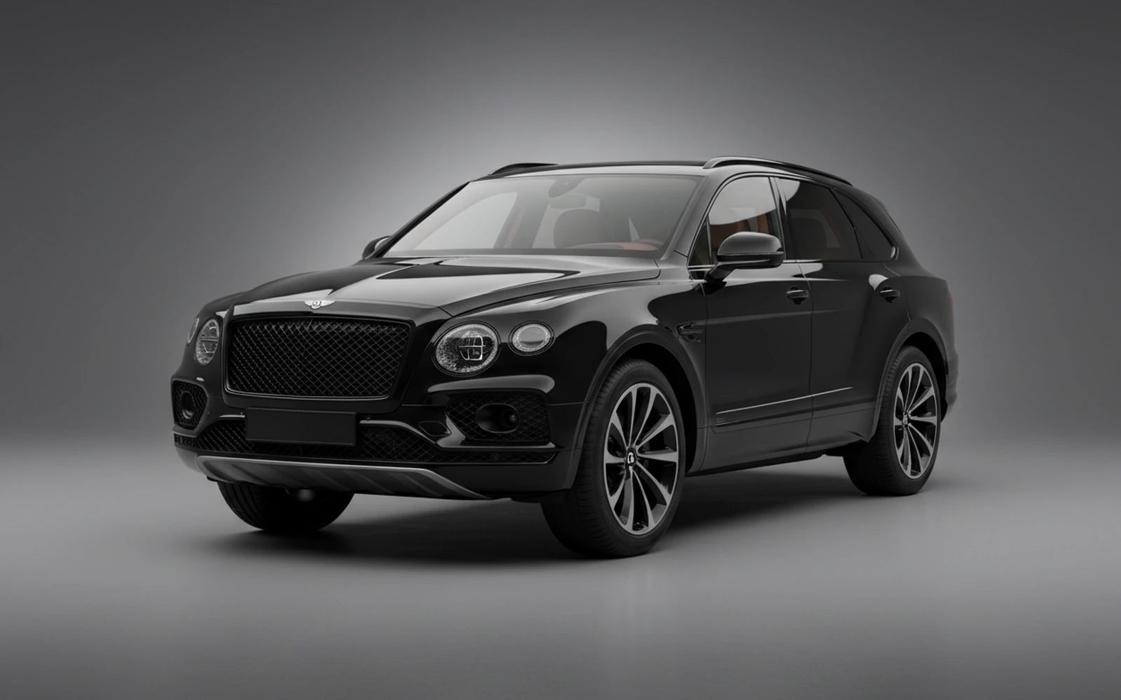 Bentley Bentayga Speed Black Black 2022 for rent in Miami — exterior front view
