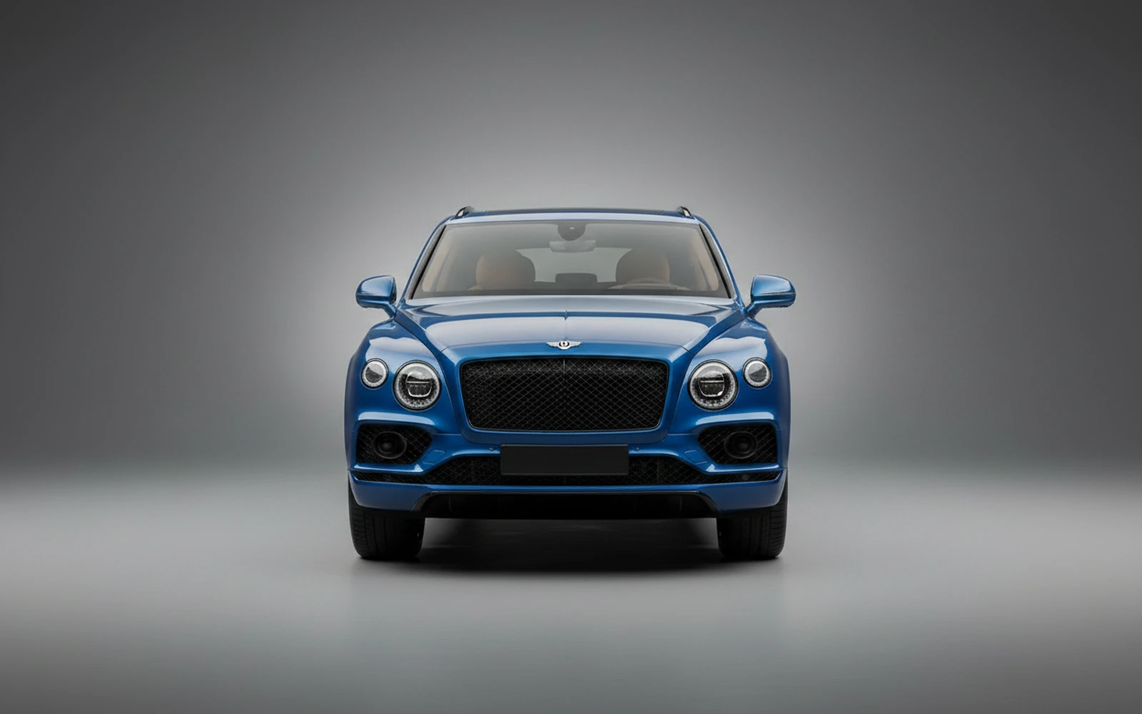 Bentley Bentayga Speed Black Blue 2022 — exterior side view