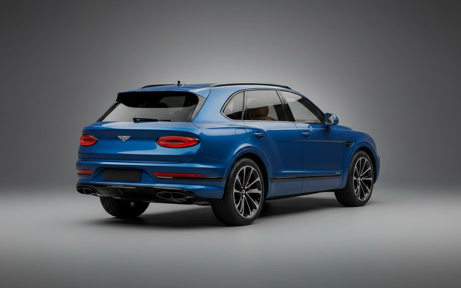 Bentley Bentayga Speed Black Blue 2022 — interior dashboard