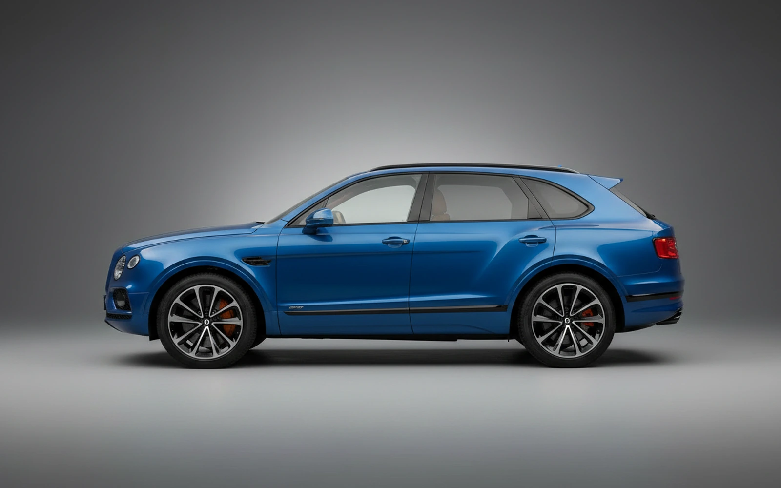 Bentley Bentayga Speed Black Blue 2022 — exterior rear view