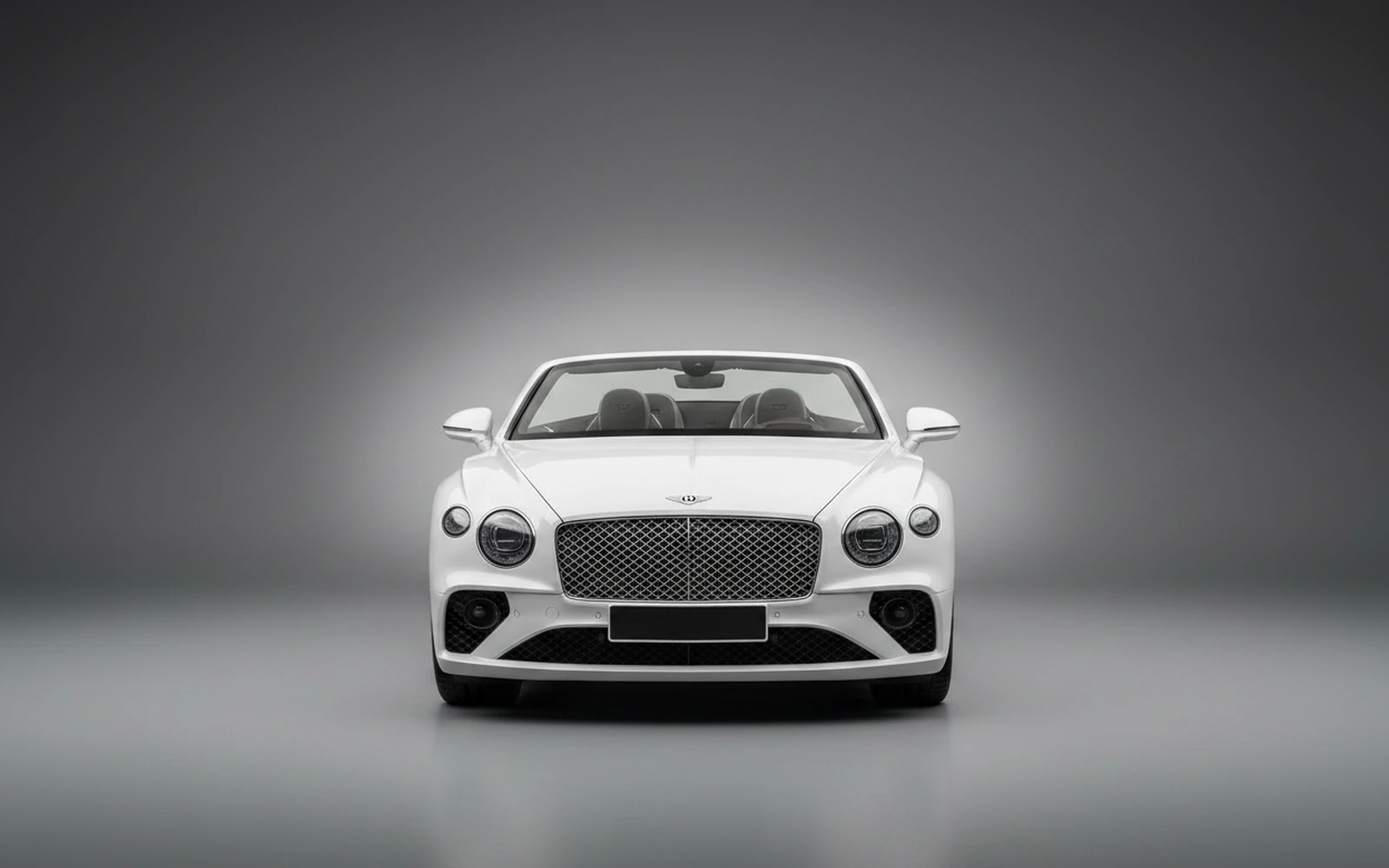Bentley Continental GTC White 2022 — exterior side view