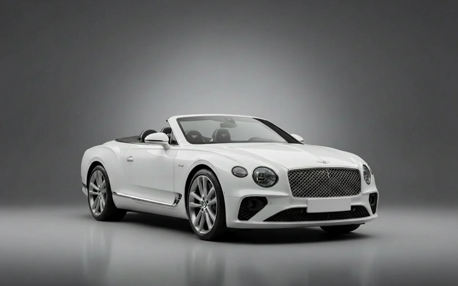 Bentley Continental GT Mulliner Convertible White 2022 for rent in Miami — exterior photo