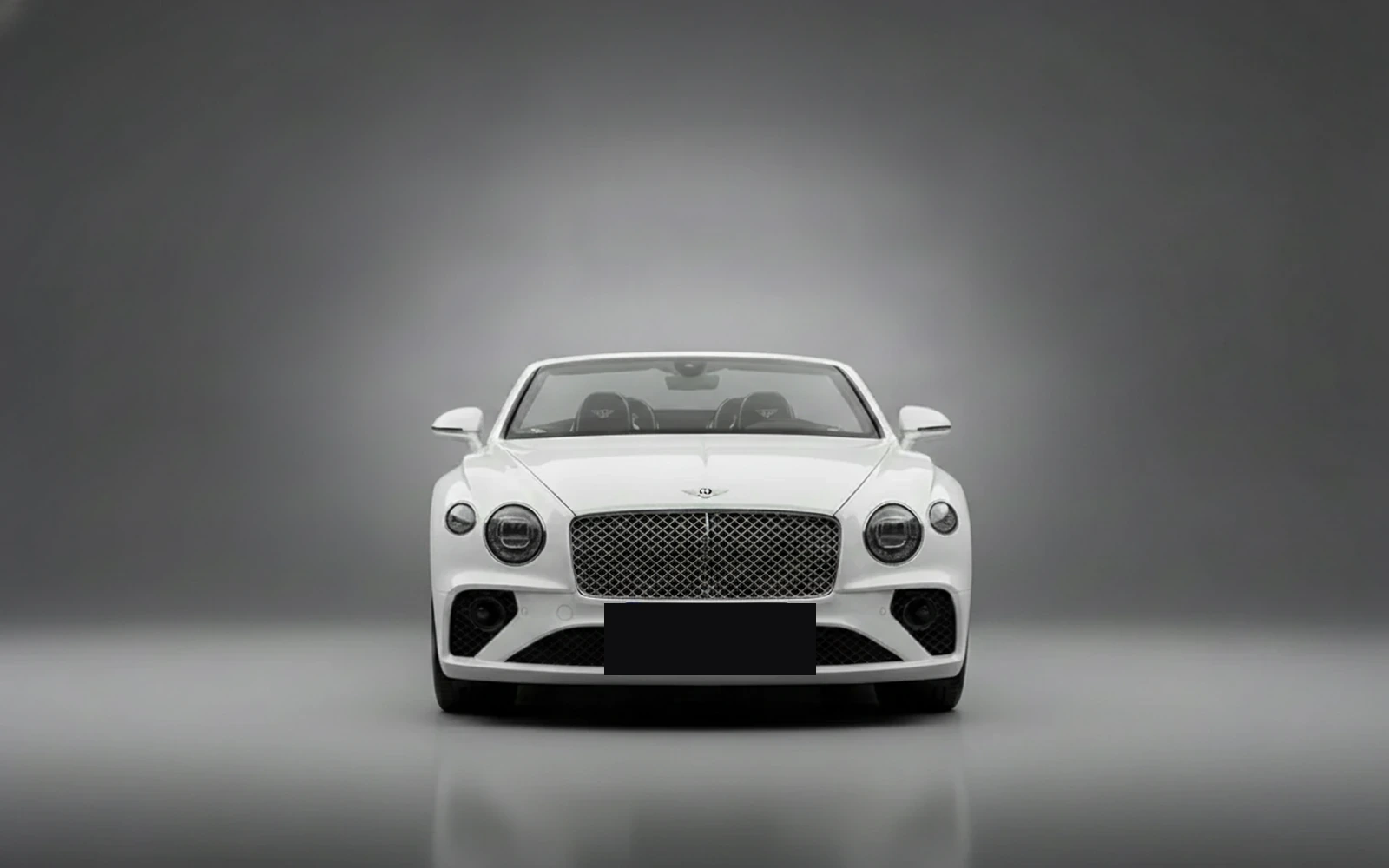 Bentley Continental GT Mulliner Convertible White 2022 — exterior side view