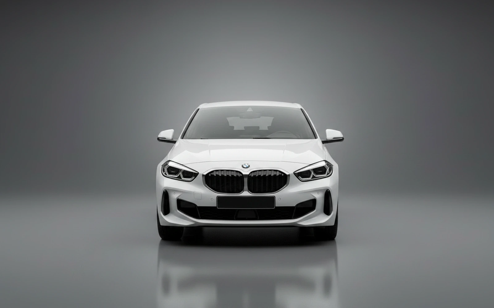 BMW 118i Blanco 2025 — exterior side view