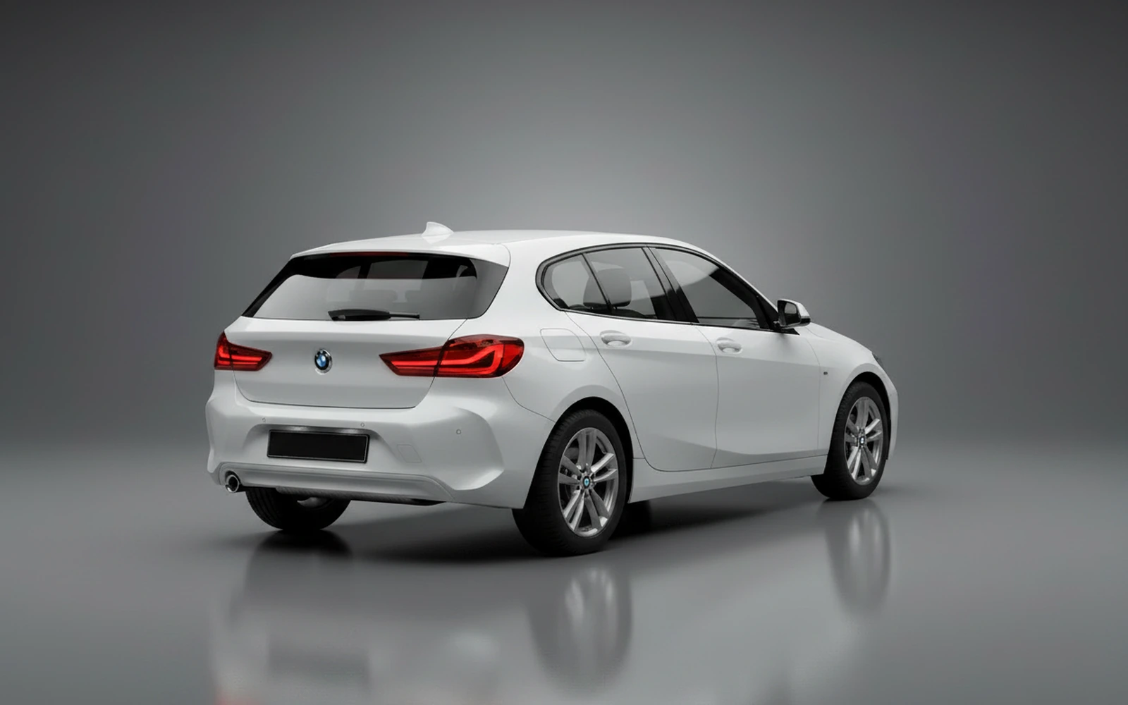 BMW 118i Blanco 2025 — interior dashboard