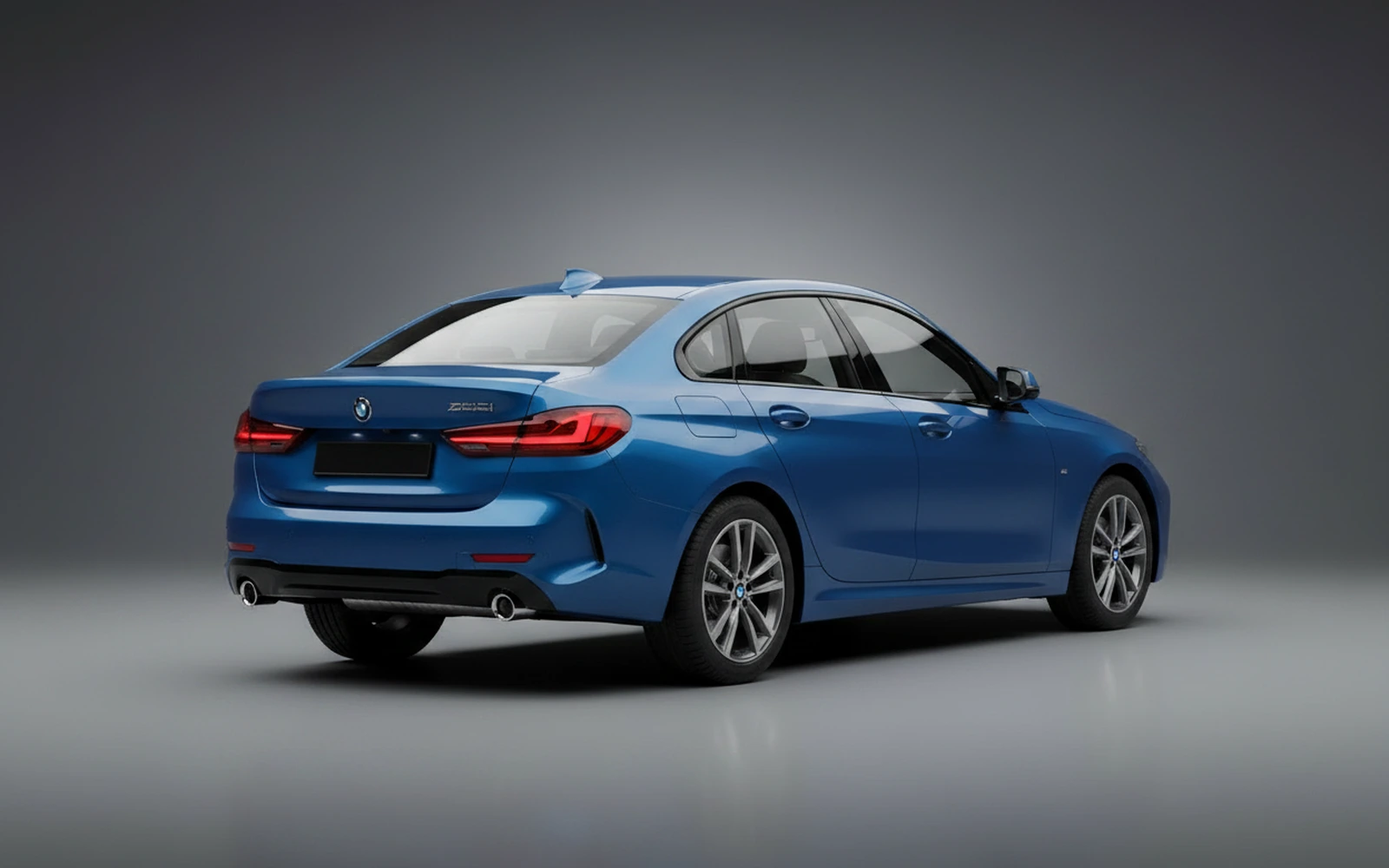 BMW 218i Blue 2025 — interior dashboard