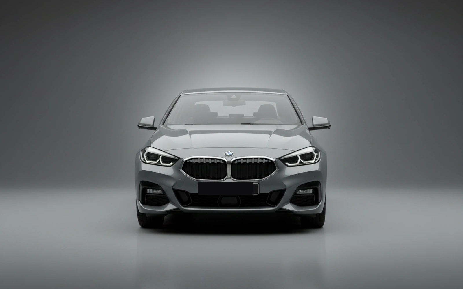 BMW 218i Grey 2025 — exterior side view