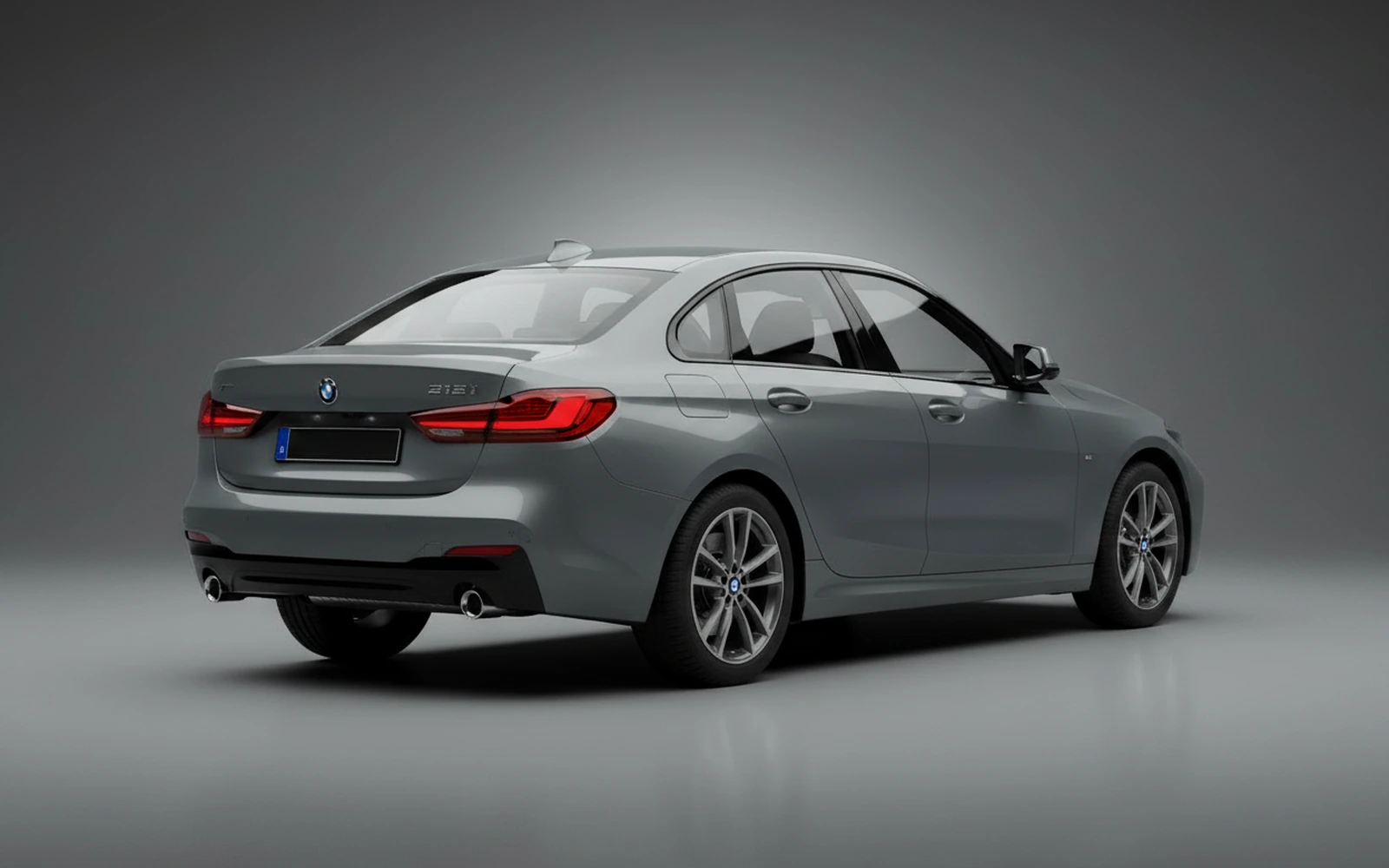 BMW 218i Grey 2025 — interior dashboard