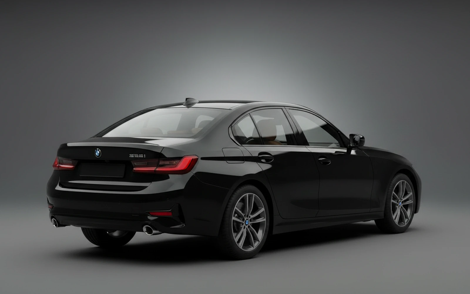 BMW 3 Series 330i Negro 2024 — interior dashboard