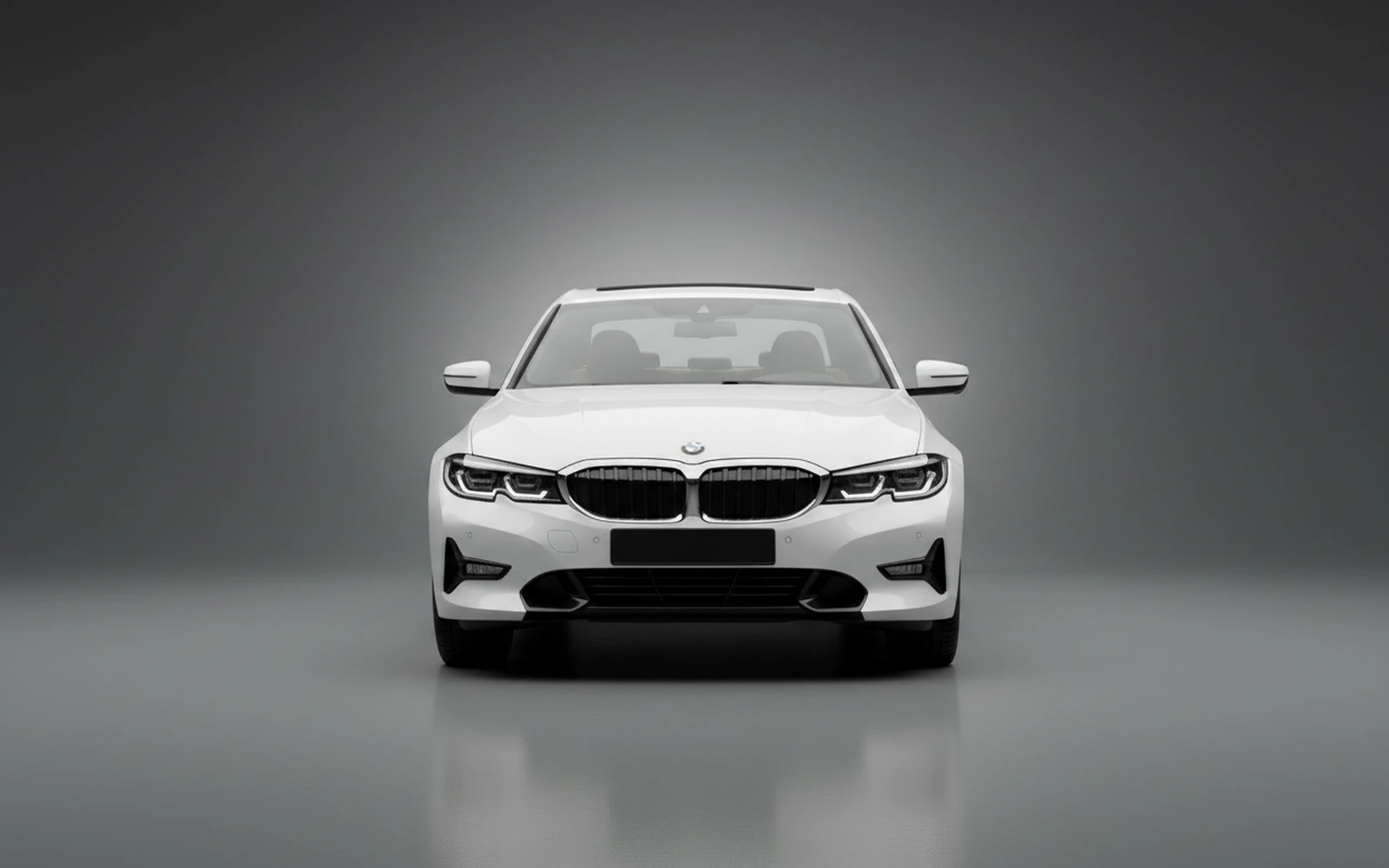 BMW 3 Series 330i Blanco 2025 — exterior side view