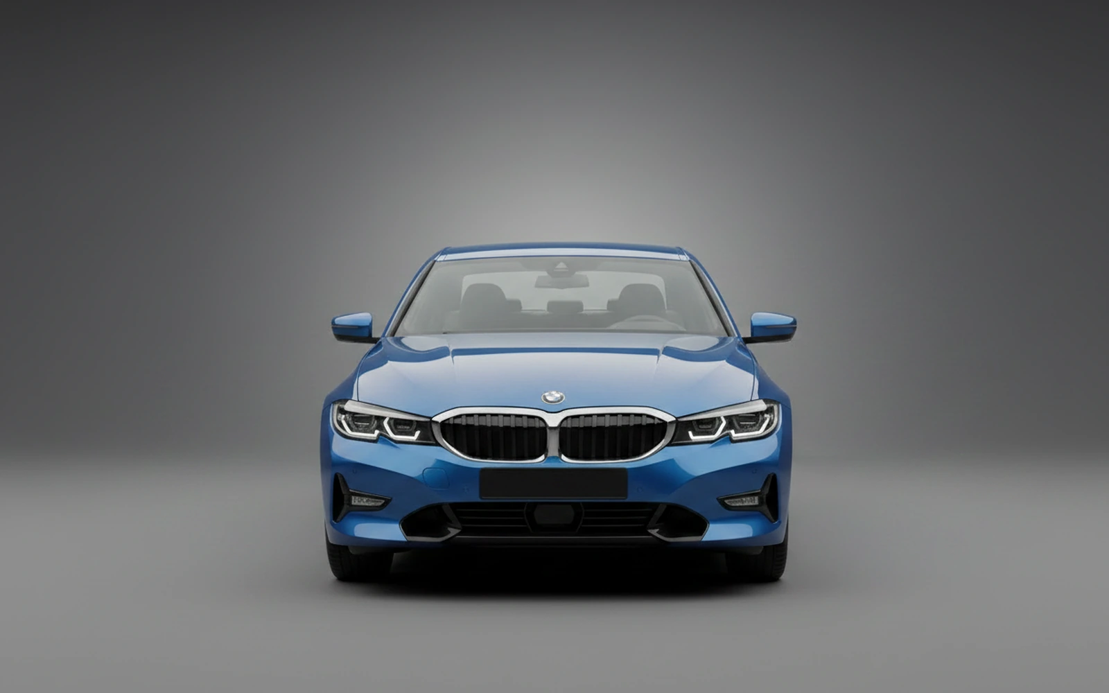 BMW 318i Azul 2025 — exterior side view