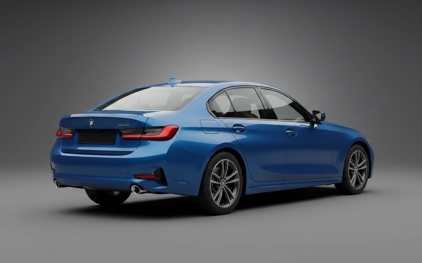 BMW 318i Azul 2025 — interior dashboard