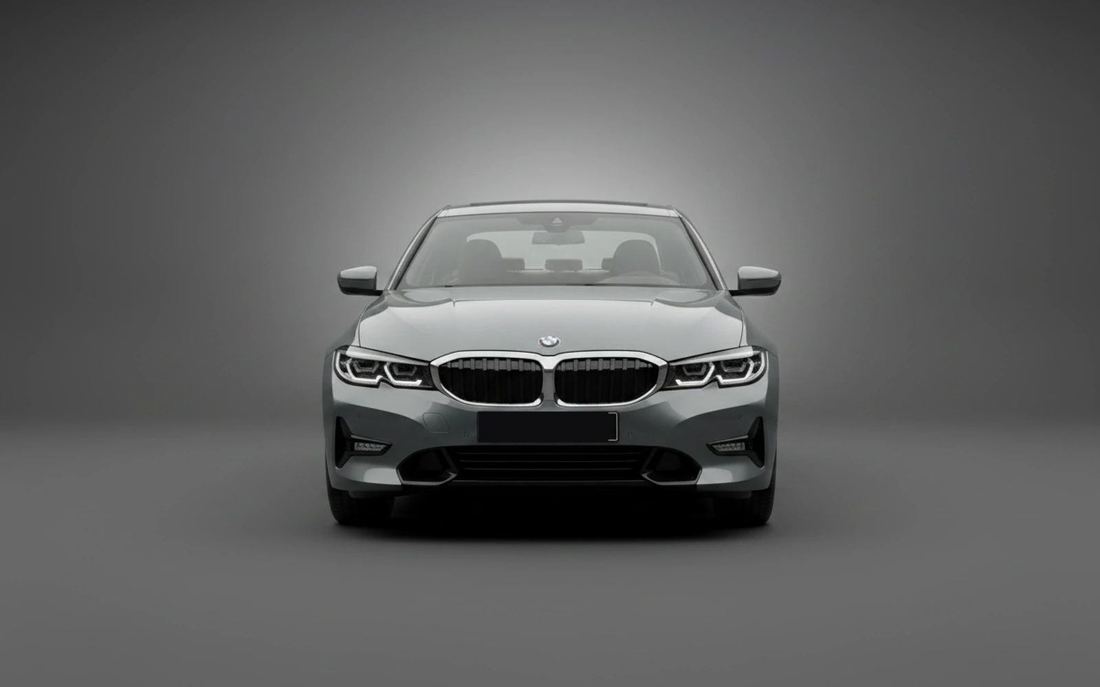 BMW 318i Gris 2025 — exterior side view