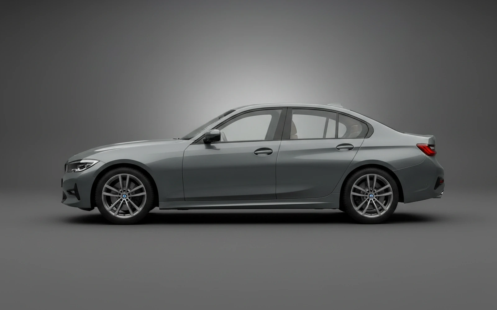 BMW 318i Gris 2025 — exterior rear view