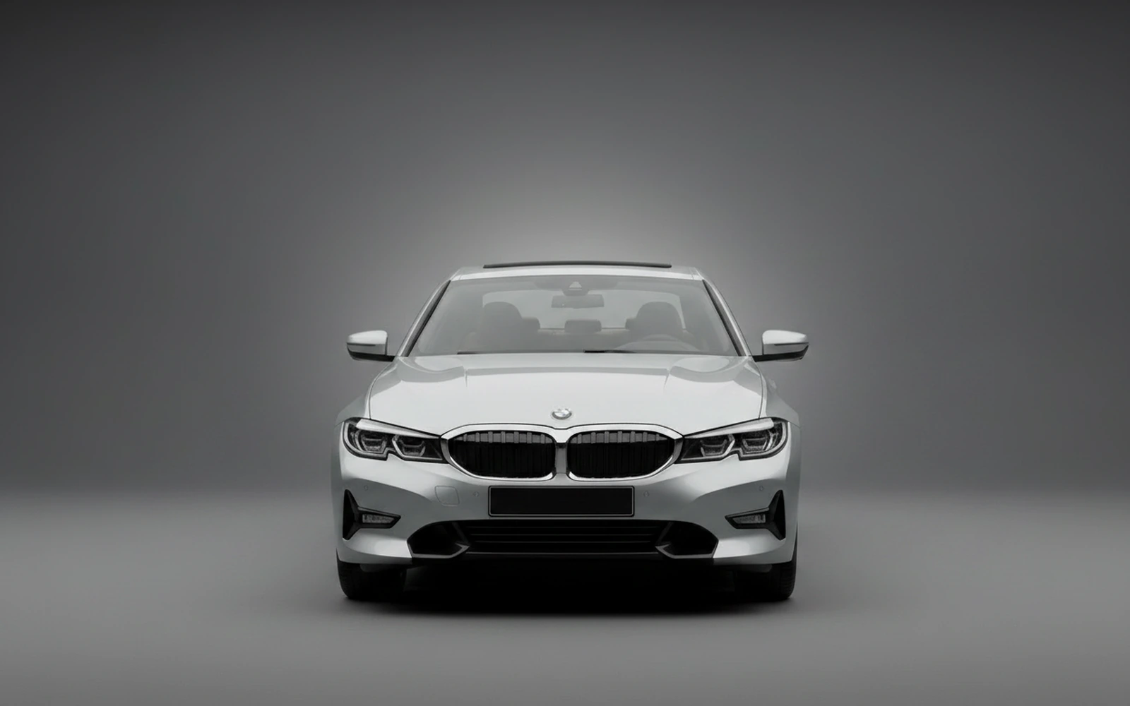 BMW 318i Silver 2025 — exterior side view