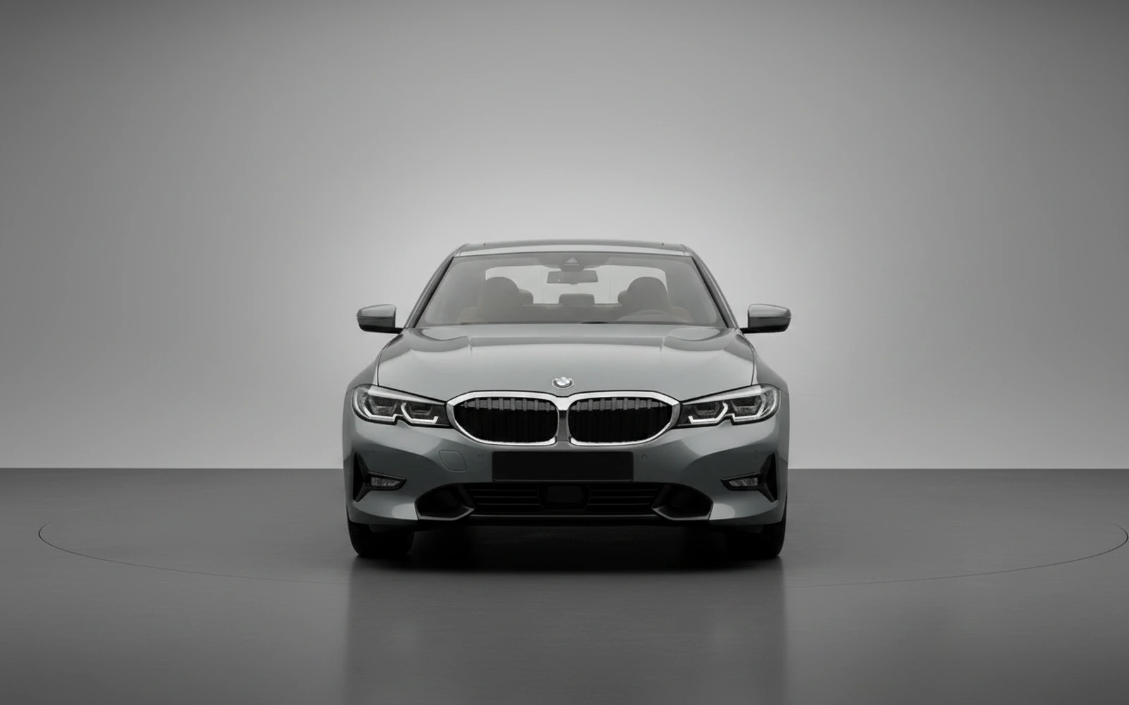 BMW 320 Gris 2024 — exterior side view