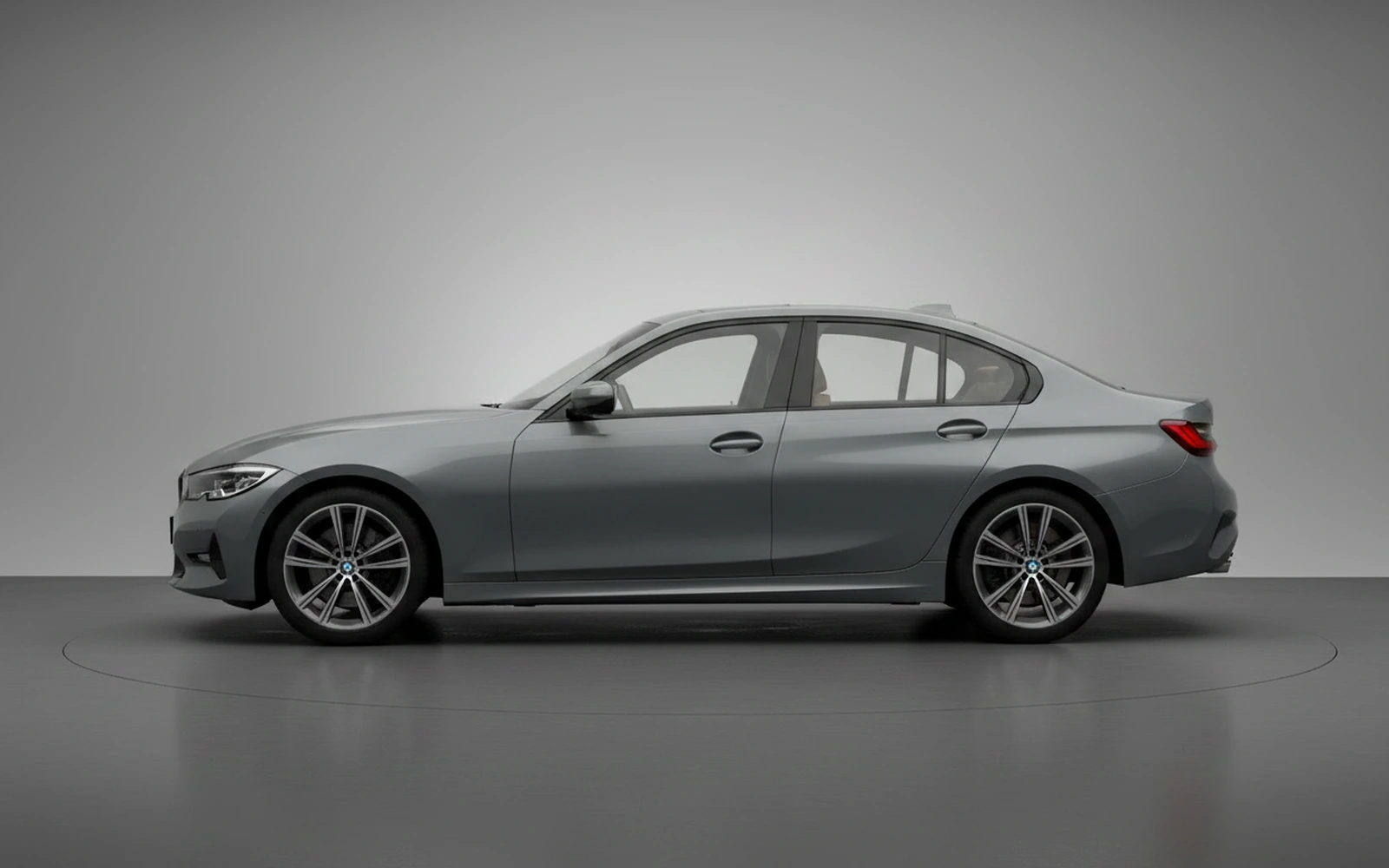 BMW 320 Gris 2024 — exterior rear view