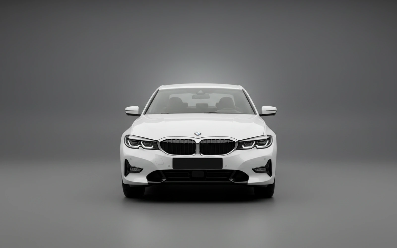 BMW 320 Blanco 2024 — exterior side view